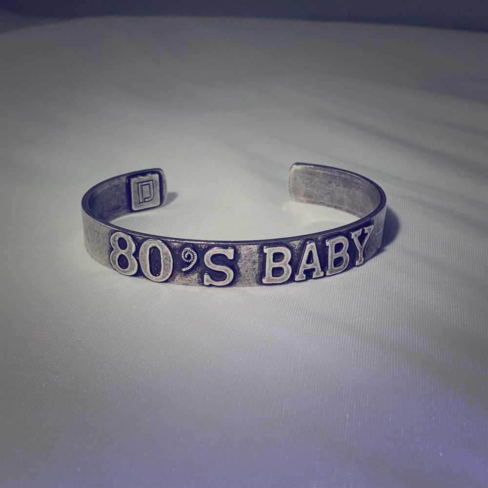DANNIJO 80s BABY BANGLE - HAMMERED